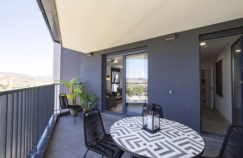 Palma-Palmilla Apartment | Cubo's Urban Sky Apartment Malaga View 17/urban/air conditioning/free wifi/community pool