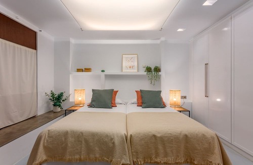 Barrio de La Latina Apartment | Historic Loft for 7 in Heart of Madrid
