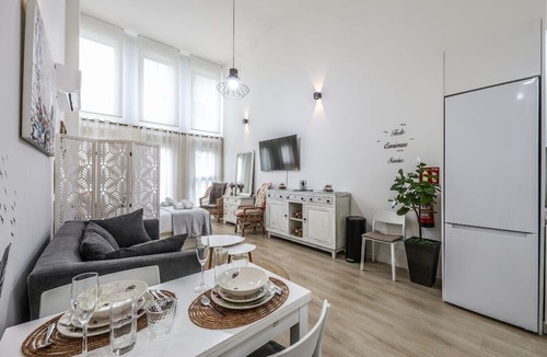 San Andres Apartment | Fancy Studio with Terrace & Pool in Madrid South