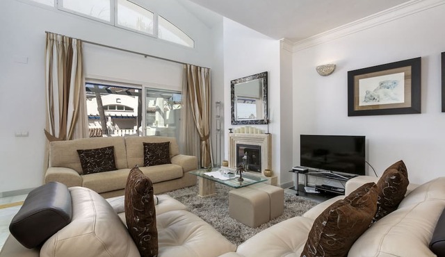 Beachfront penthouse apartment overlooking the Mediterranean sea!