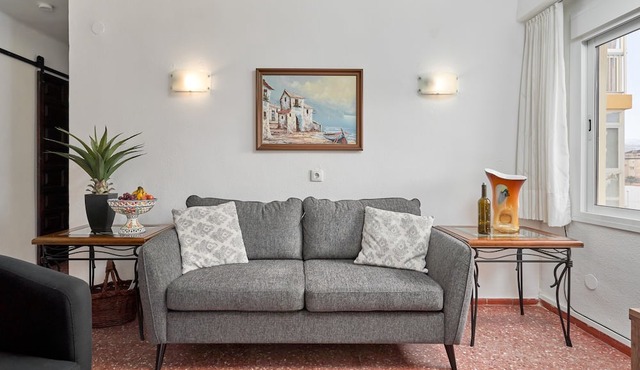 "Apartment in Algarrobo Costa" with Sea View, Pool, Wi-Fi, A/C, Terraces & Garden