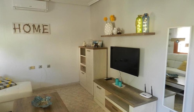 Apartment Playa Flamenca with Pool, A/C, Terrace & Garden in Playa Flamenca/Orihuela