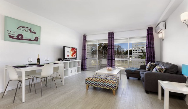 Three bedroom apartment, located directly on San Pedro beachfront,