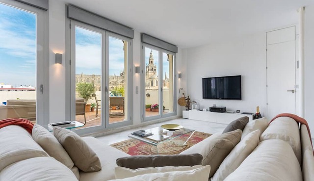 Spectacular attic with the best terrace in Seville