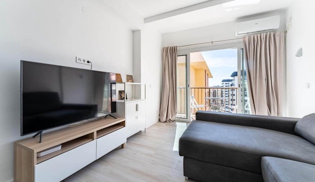 charming beachfront apartment in Fuengirola