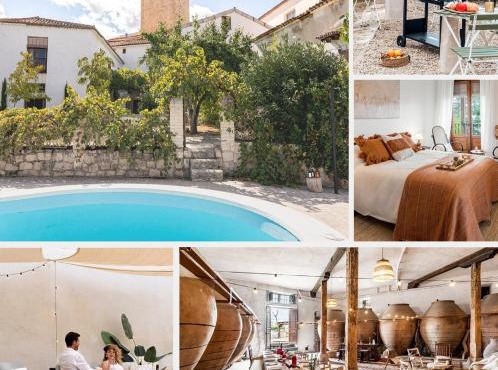 Lux 6BR Villa. Pool,WineCellar,Gardens,Games & BBQ in Carabaña